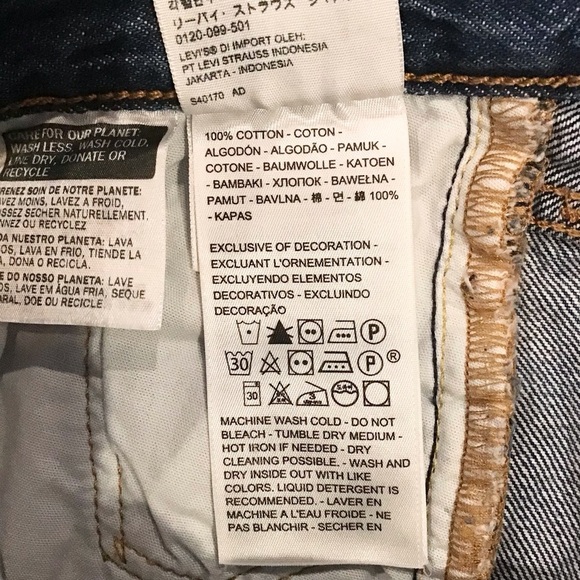 Levi’s 501 W23 Denim Women's Shorts 5.5” Inseam Button Fly 29961-0023 - Picture 6 of 8